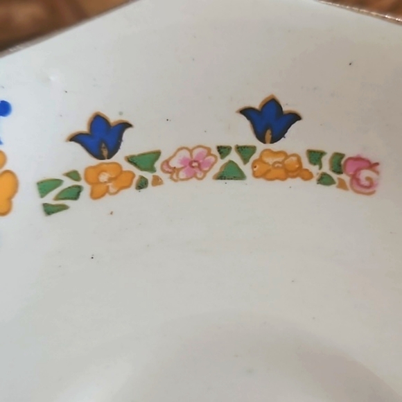 Rare Royal Ivory John Maddock and Sons Antique trinket dish or saucer - Picture 6 of 8